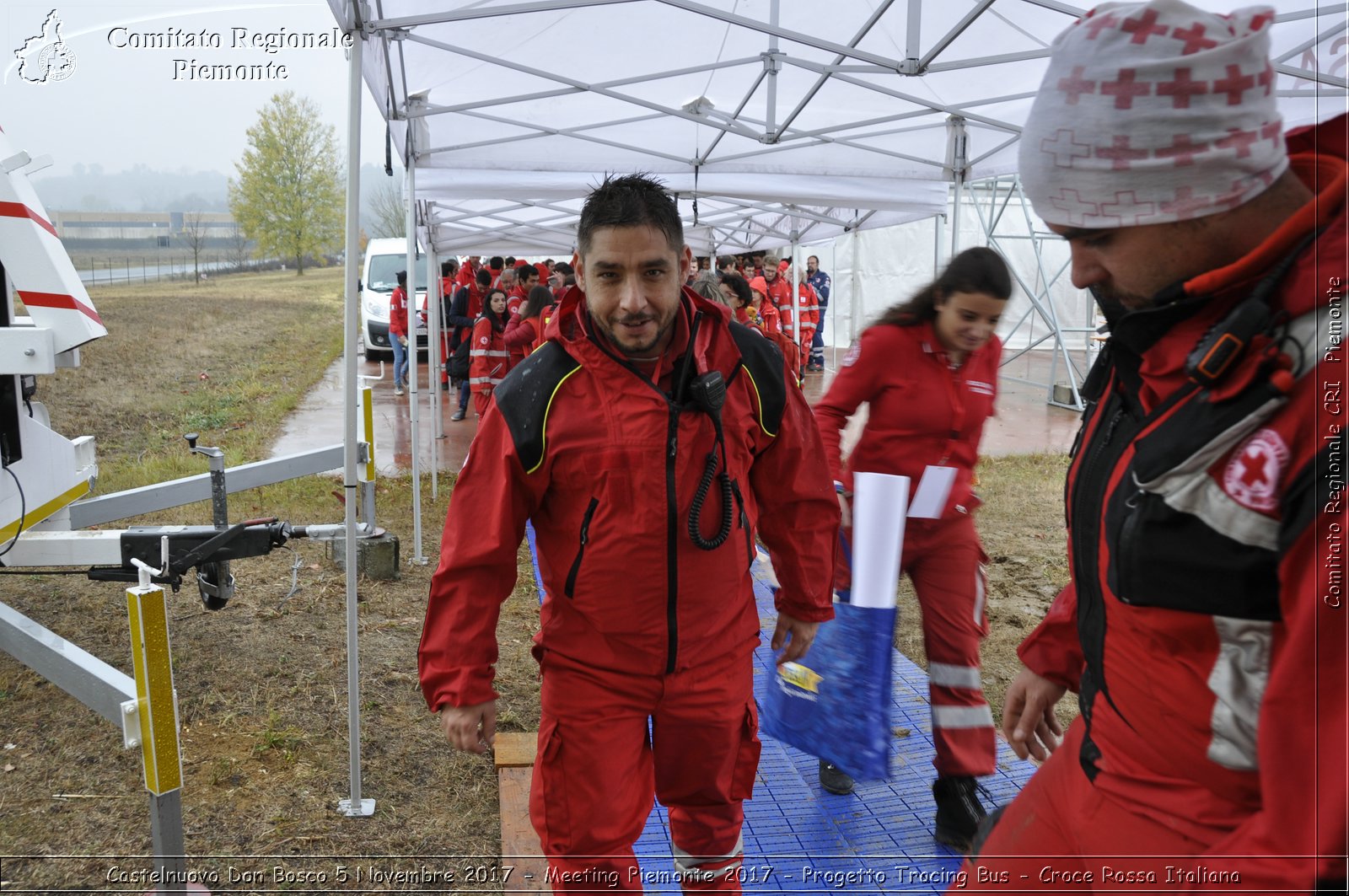 Castelniovo Don Bosco 5 Novembre 2017 - Meeting Piemonte 2017 - Progetto Tracing Bus - Croce Rossa Italiana- Comitato Regionale del Piemonte