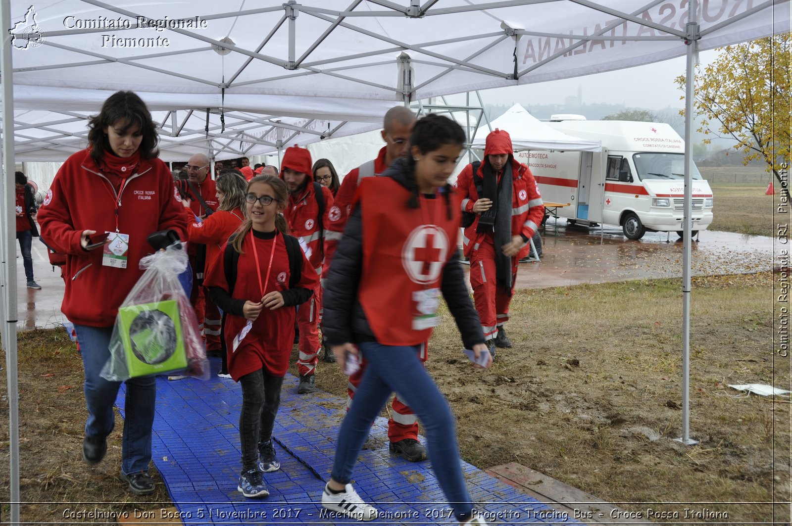 Castelniovo Don Bosco 5 Novembre 2017 - Meeting Piemonte 2017 - Progetto Tracing Bus - Croce Rossa Italiana- Comitato Regionale del Piemonte