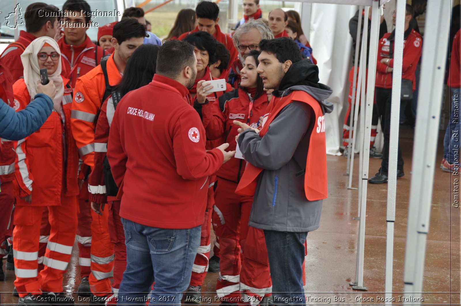 Castelniovo Don Bosco 5 Novembre 2017 - Meeting Piemonte 2017 - Progetto Tracing Bus - Croce Rossa Italiana- Comitato Regionale del Piemonte