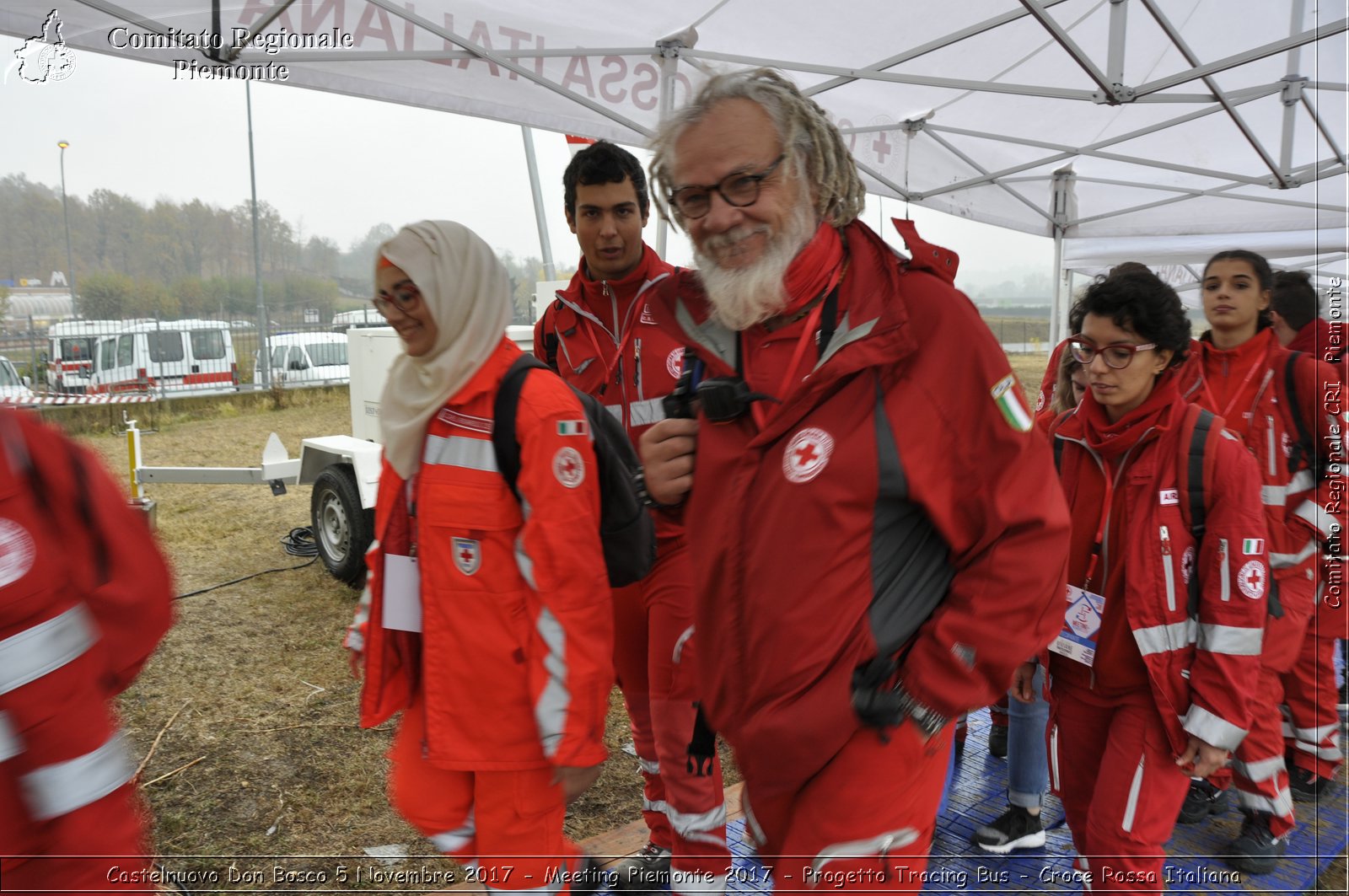 Castelniovo Don Bosco 5 Novembre 2017 - Meeting Piemonte 2017 - Progetto Tracing Bus - Croce Rossa Italiana- Comitato Regionale del Piemonte