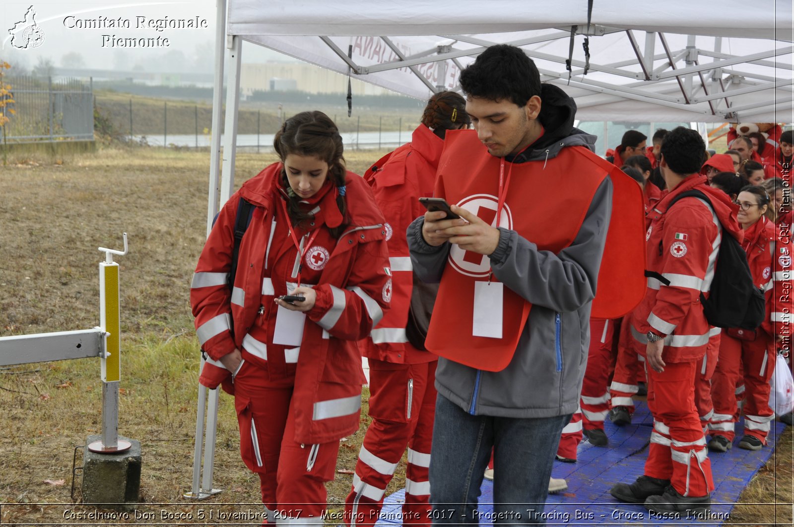 Castelniovo Don Bosco 5 Novembre 2017 - Meeting Piemonte 2017 - Progetto Tracing Bus - Croce Rossa Italiana- Comitato Regionale del Piemonte