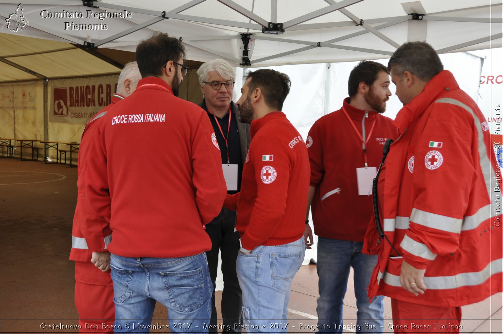 Castelniovo Don Bosco 5 Novembre 2017 - Meeting Piemonte 2017 - Progetto Tracing Bus - Croce Rossa Italiana- Comitato Regionale del Piemonte