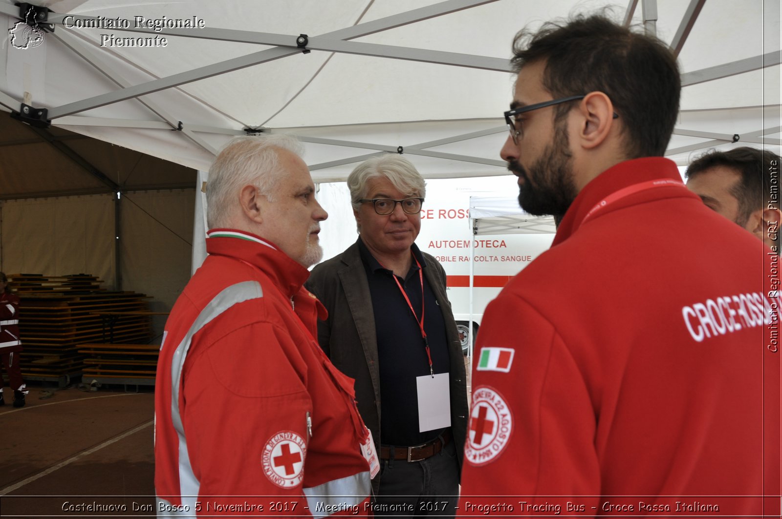 Castelniovo Don Bosco 5 Novembre 2017 - Meeting Piemonte 2017 - Progetto Tracing Bus - Croce Rossa Italiana- Comitato Regionale del Piemonte