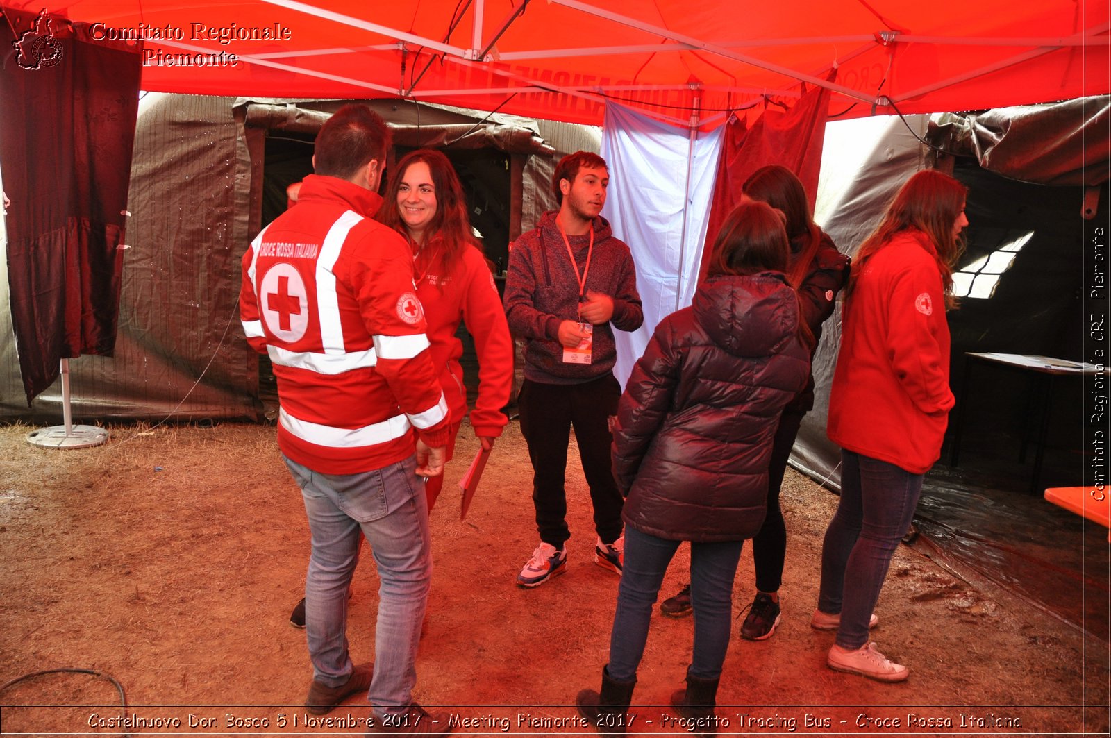 Castelniovo Don Bosco 5 Novembre 2017 - Meeting Piemonte 2017 - Progetto Tracing Bus - Croce Rossa Italiana- Comitato Regionale del Piemonte