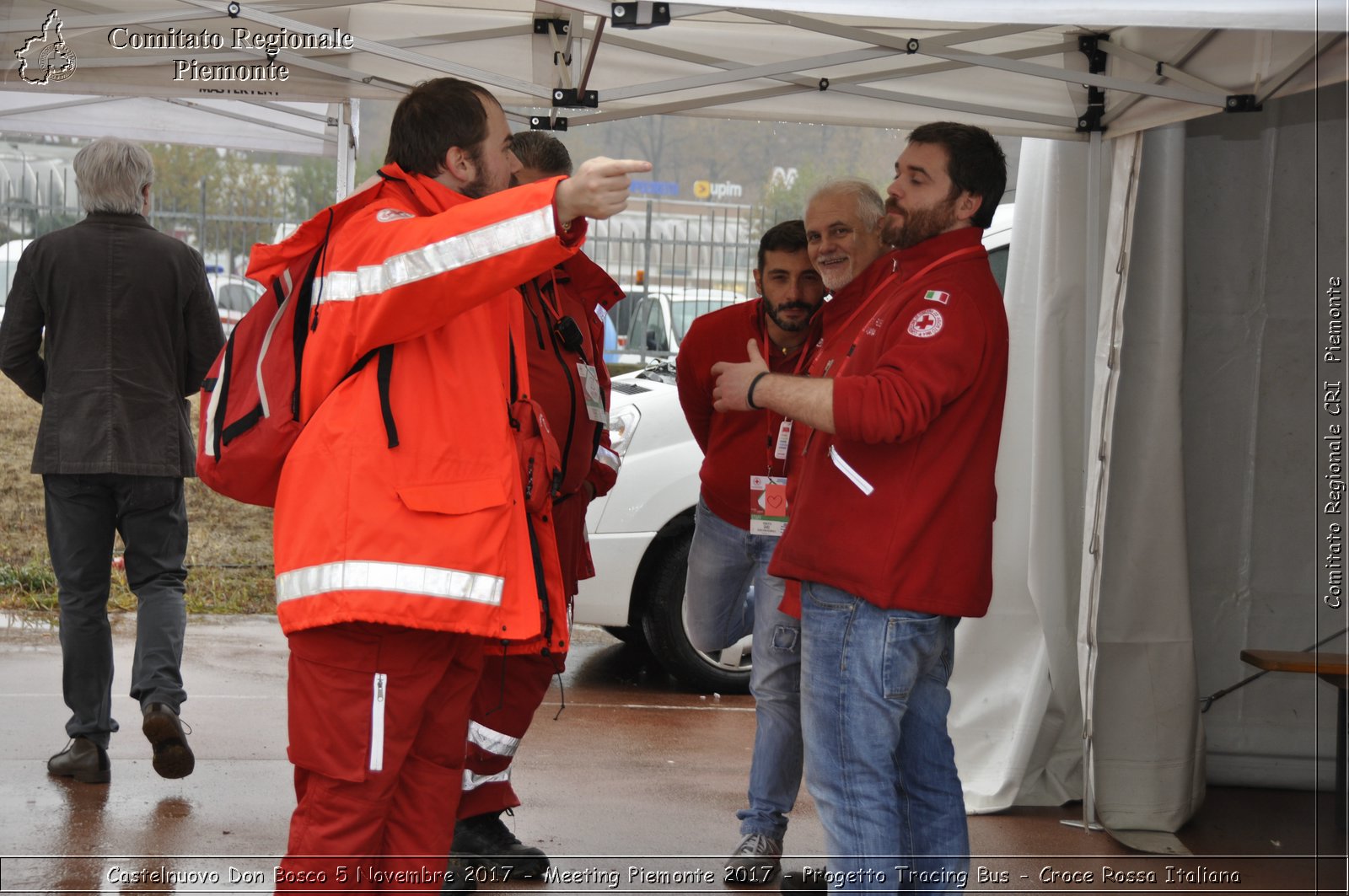 Castelniovo Don Bosco 5 Novembre 2017 - Meeting Piemonte 2017 - Progetto Tracing Bus - Croce Rossa Italiana- Comitato Regionale del Piemonte