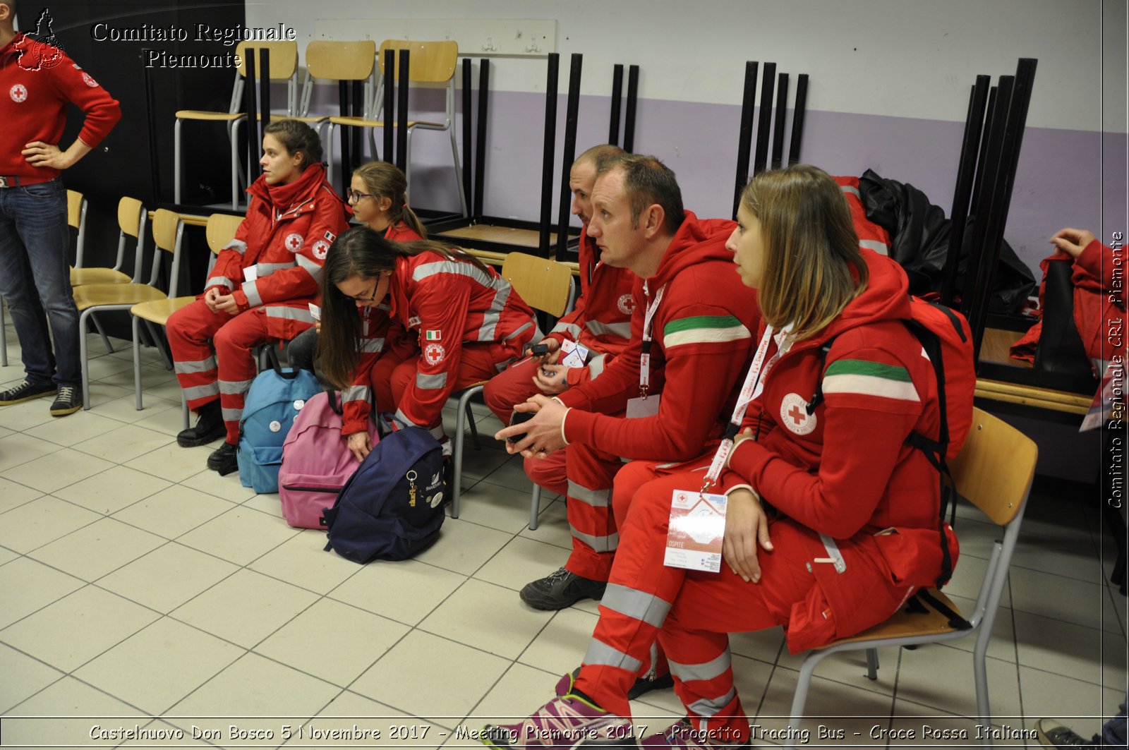 Castelniovo Don Bosco 5 Novembre 2017 - Meeting Piemonte 2017 - Progetto Tracing Bus - Croce Rossa Italiana- Comitato Regionale del Piemonte