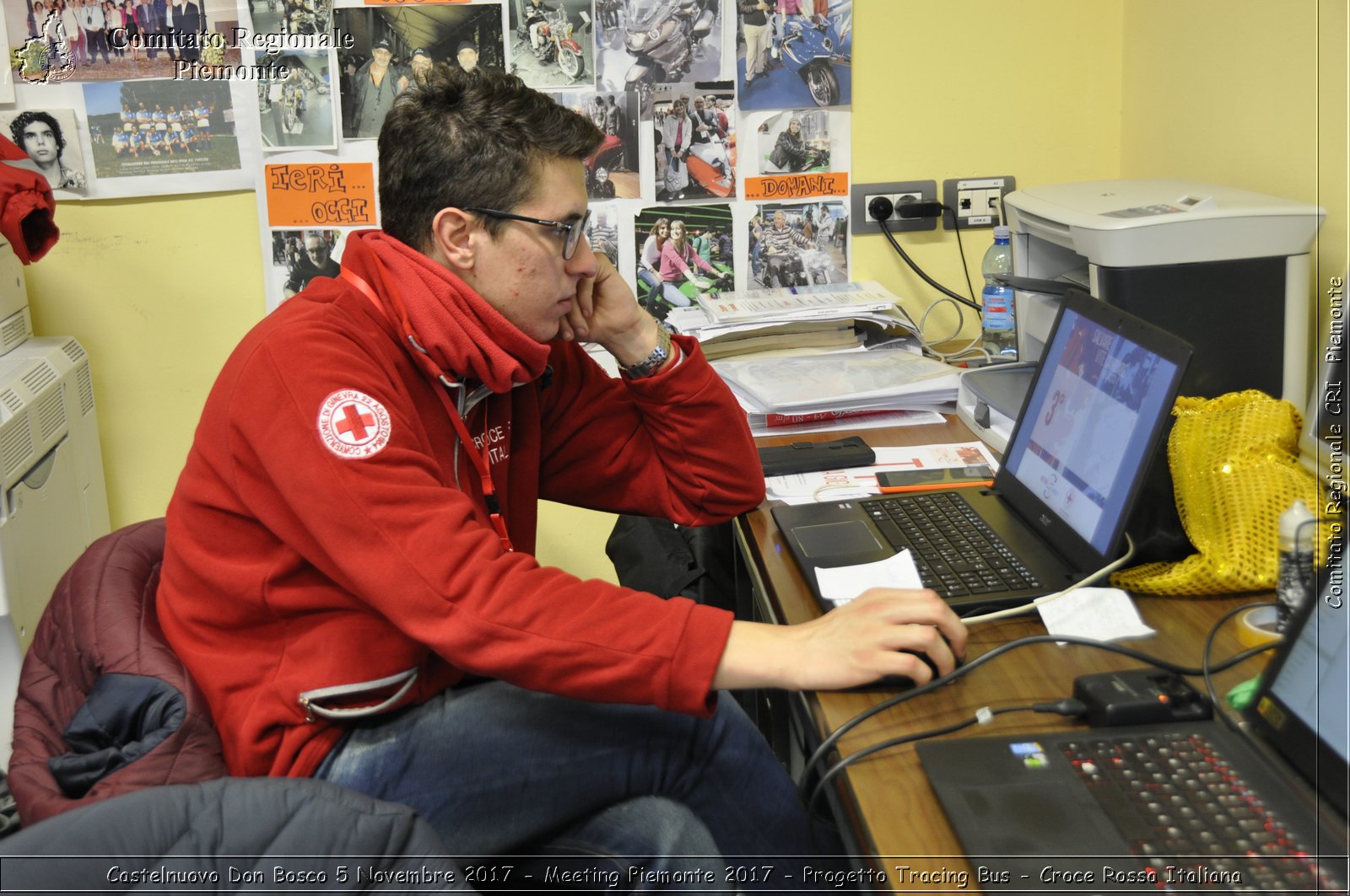 Castelniovo Don Bosco 5 Novembre 2017 - Meeting Piemonte 2017 - Progetto Tracing Bus - Croce Rossa Italiana- Comitato Regionale del Piemonte