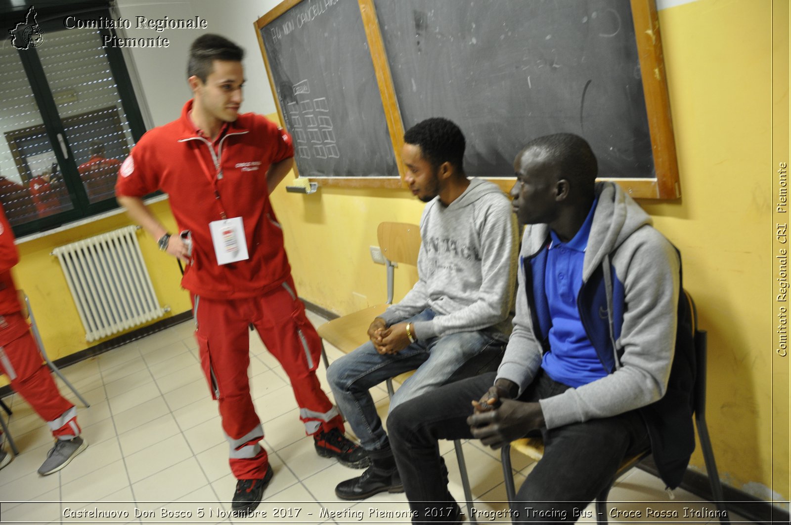 Castelniovo Don Bosco 5 Novembre 2017 - Meeting Piemonte 2017 - Progetto Tracing Bus - Croce Rossa Italiana- Comitato Regionale del Piemonte