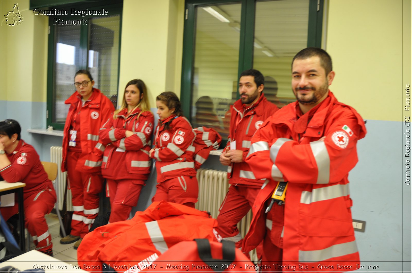 Castelniovo Don Bosco 5 Novembre 2017 - Meeting Piemonte 2017 - Progetto Tracing Bus - Croce Rossa Italiana- Comitato Regionale del Piemonte