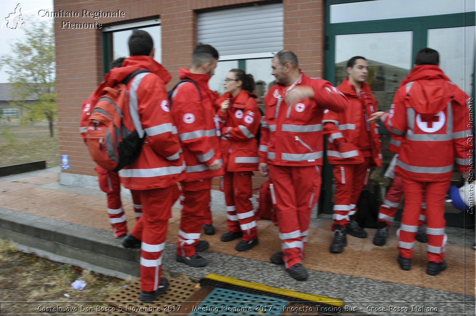 Castelniovo Don Bosco 5 Novembre 2017 - Meeting Piemonte 2017 - Progetto Tracing Bus - Croce Rossa Italiana- Comitato Regionale del Piemonte