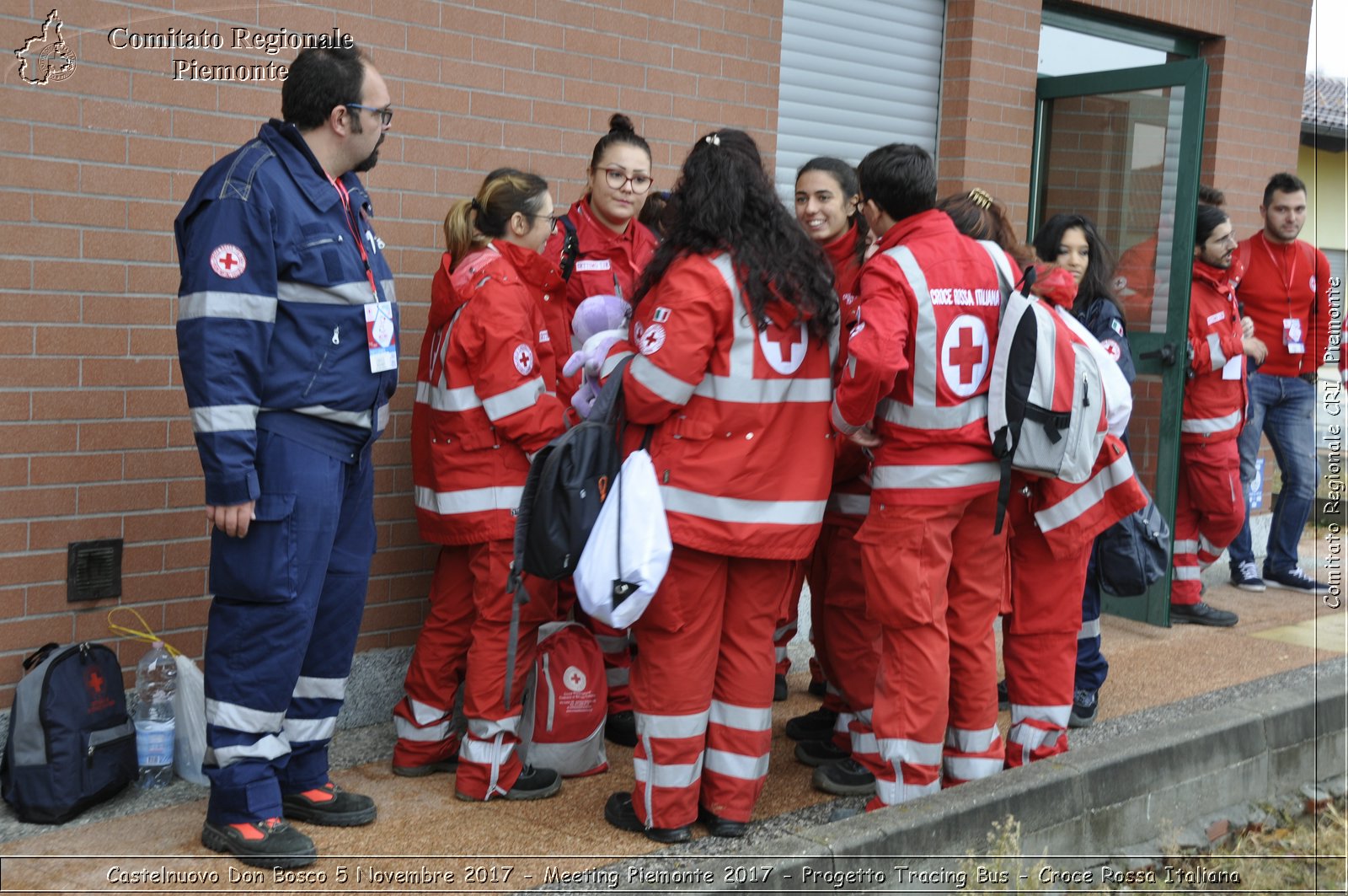 Castelniovo Don Bosco 5 Novembre 2017 - Meeting Piemonte 2017 - Progetto Tracing Bus - Croce Rossa Italiana- Comitato Regionale del Piemonte