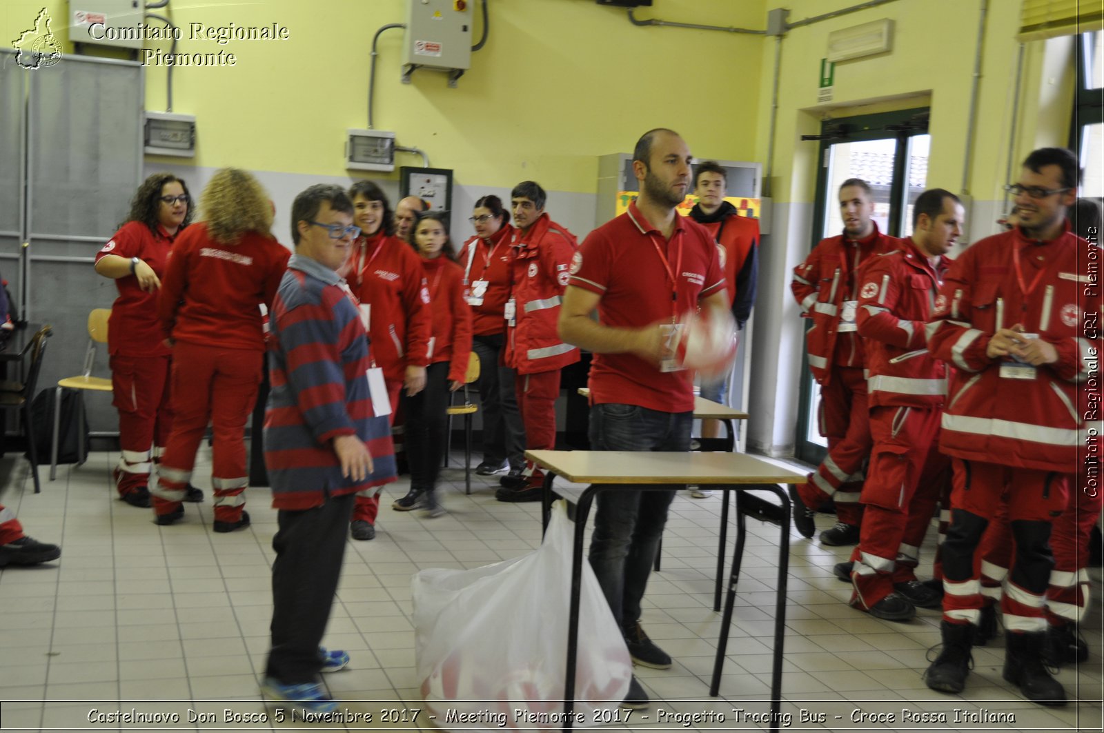 Castelniovo Don Bosco 5 Novembre 2017 - Meeting Piemonte 2017 - Progetto Tracing Bus - Croce Rossa Italiana- Comitato Regionale del Piemonte