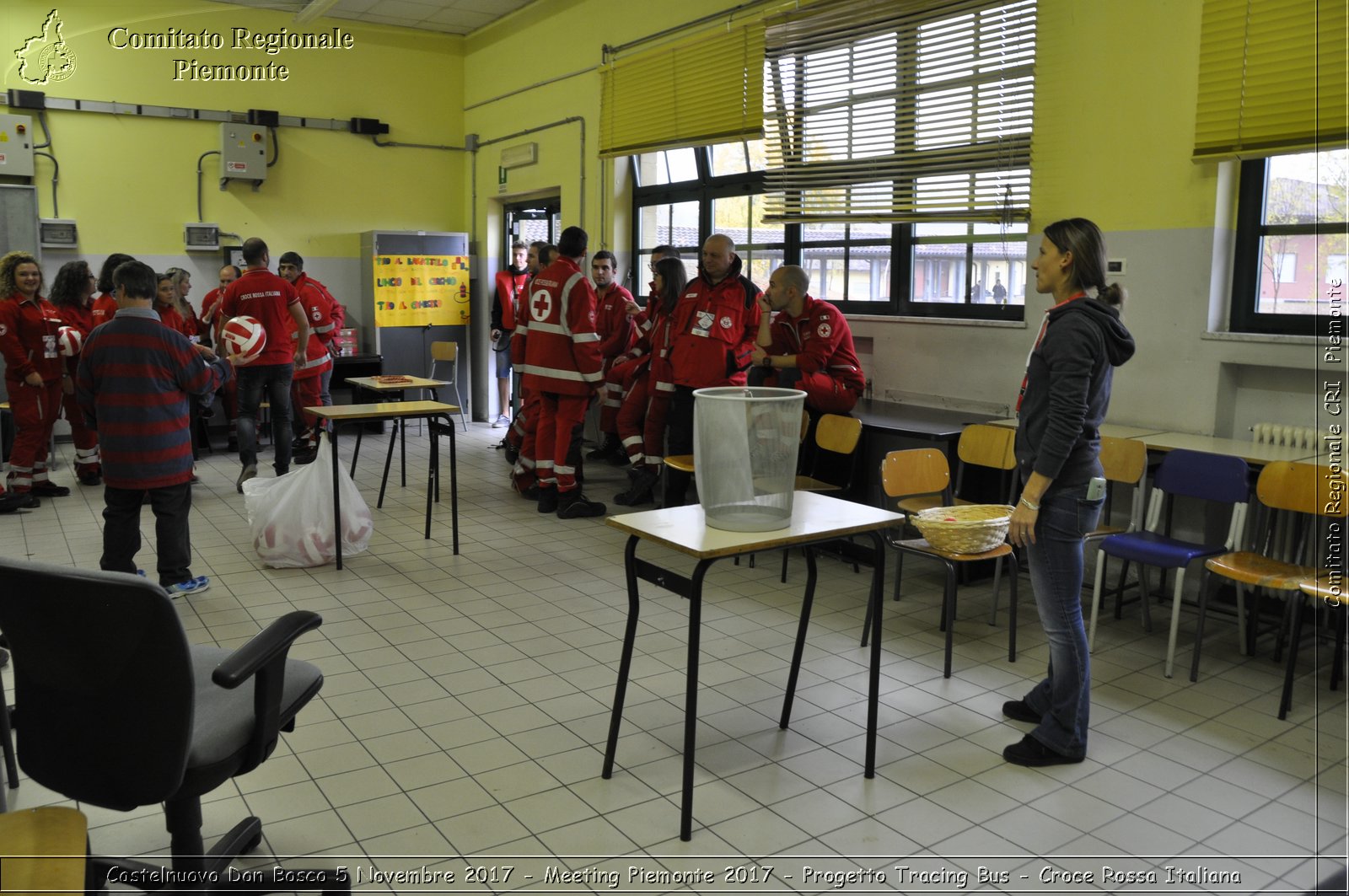 Castelniovo Don Bosco 5 Novembre 2017 - Meeting Piemonte 2017 - Progetto Tracing Bus - Croce Rossa Italiana- Comitato Regionale del Piemonte