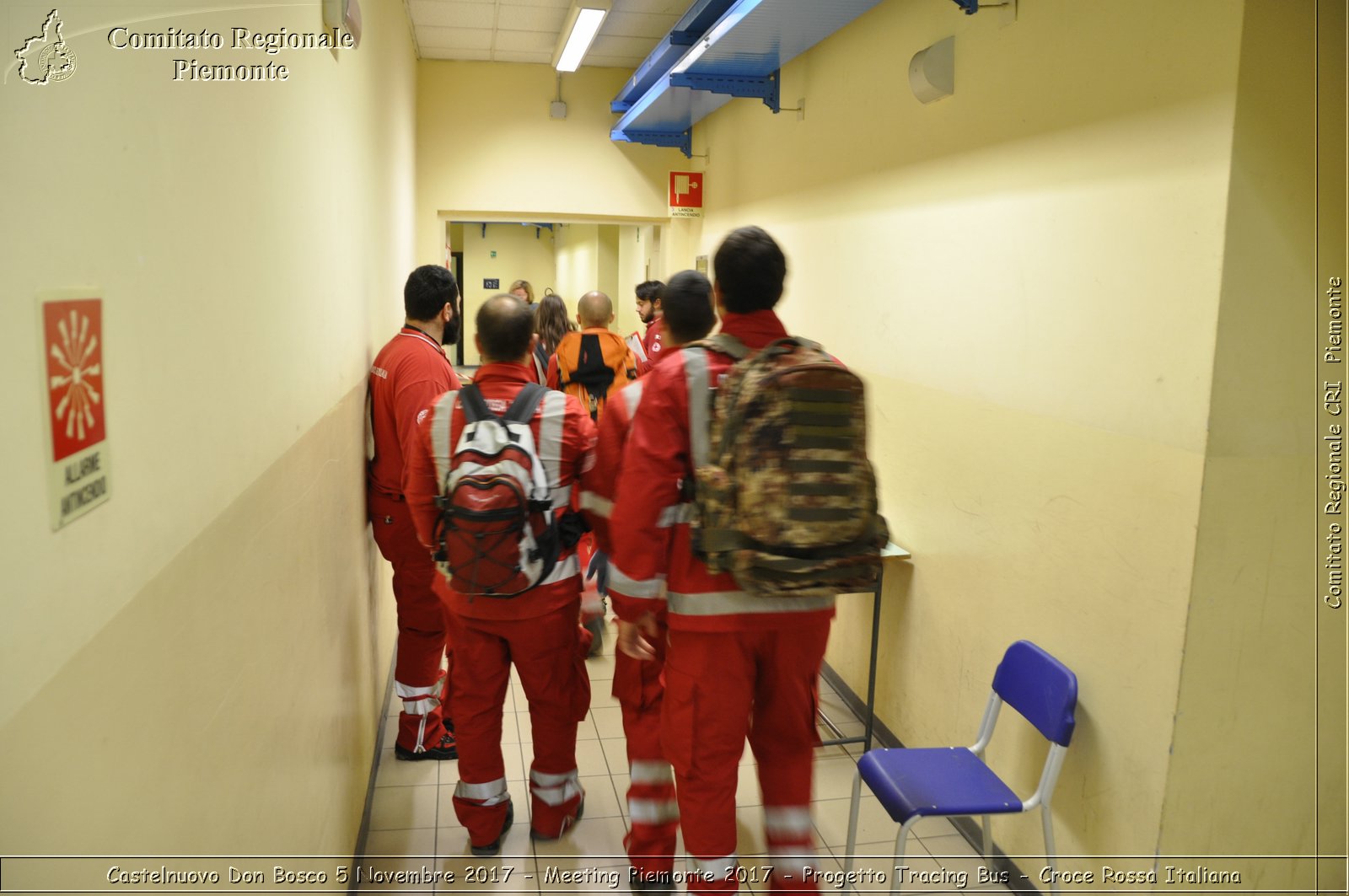 Castelniovo Don Bosco 5 Novembre 2017 - Meeting Piemonte 2017 - Progetto Tracing Bus - Croce Rossa Italiana- Comitato Regionale del Piemonte