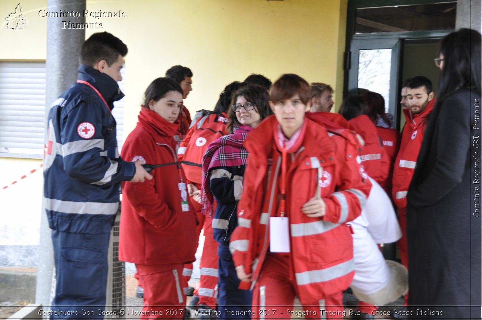 Castelniovo Don Bosco 5 Novembre 2017 - Meeting Piemonte 2017 - Progetto Tracing Bus - Croce Rossa Italiana- Comitato Regionale del Piemonte