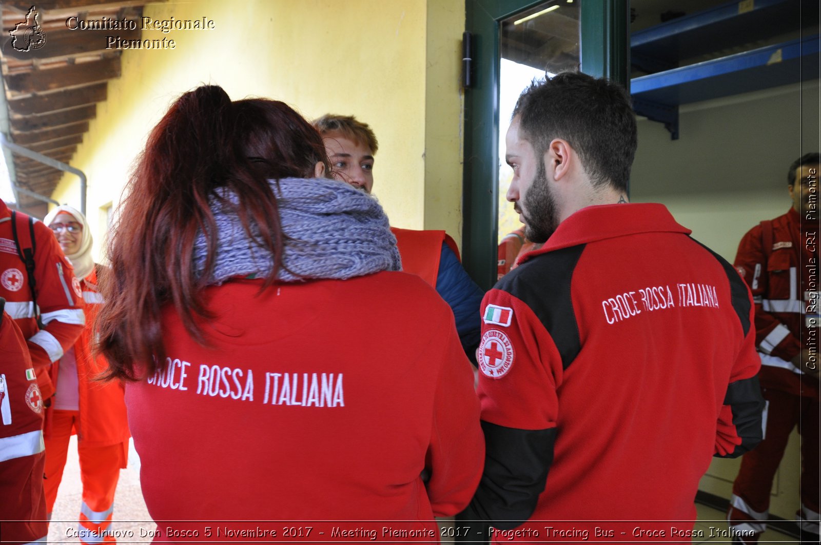 Castelniovo Don Bosco 5 Novembre 2017 - Meeting Piemonte 2017 - Progetto Tracing Bus - Croce Rossa Italiana- Comitato Regionale del Piemonte