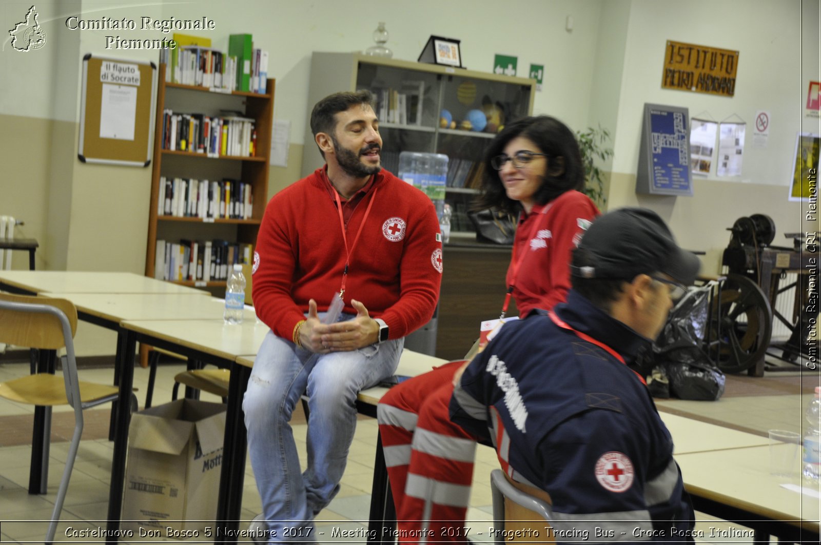 Castelniovo Don Bosco 5 Novembre 2017 - Meeting Piemonte 2017 - Progetto Tracing Bus - Croce Rossa Italiana- Comitato Regionale del Piemonte