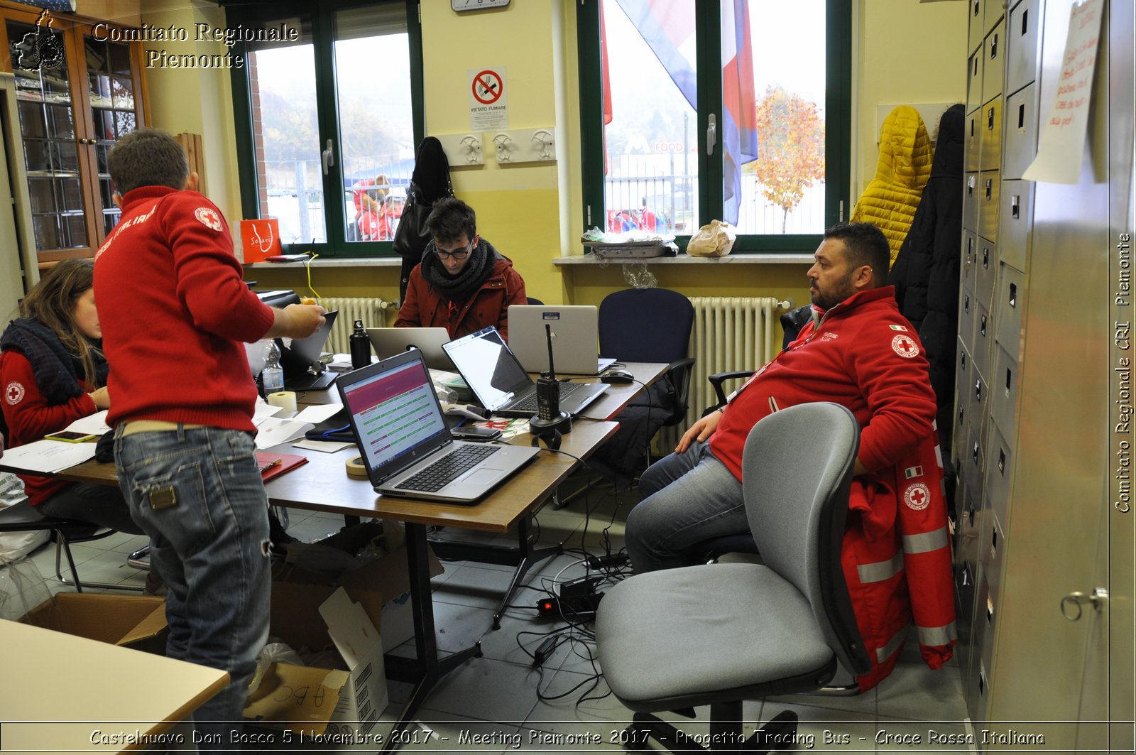 Castelniovo Don Bosco 5 Novembre 2017 - Meeting Piemonte 2017 - Progetto Tracing Bus - Croce Rossa Italiana- Comitato Regionale del Piemonte