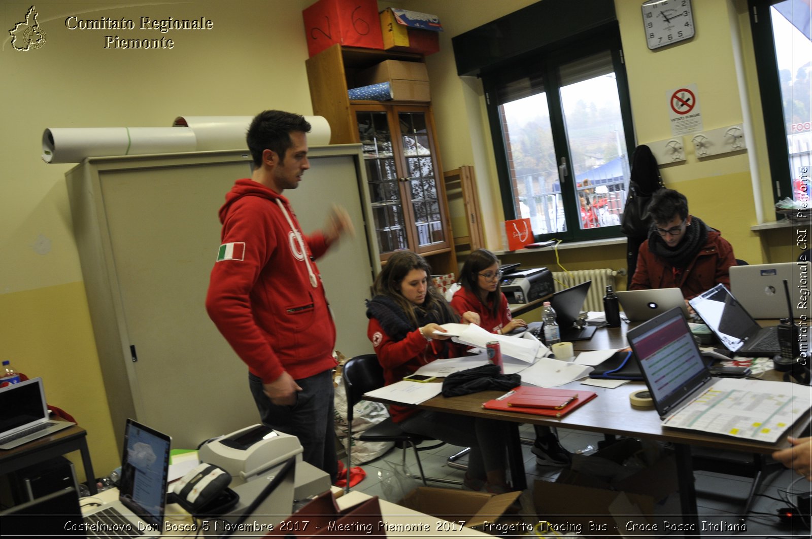 Castelniovo Don Bosco 5 Novembre 2017 - Meeting Piemonte 2017 - Progetto Tracing Bus - Croce Rossa Italiana- Comitato Regionale del Piemonte