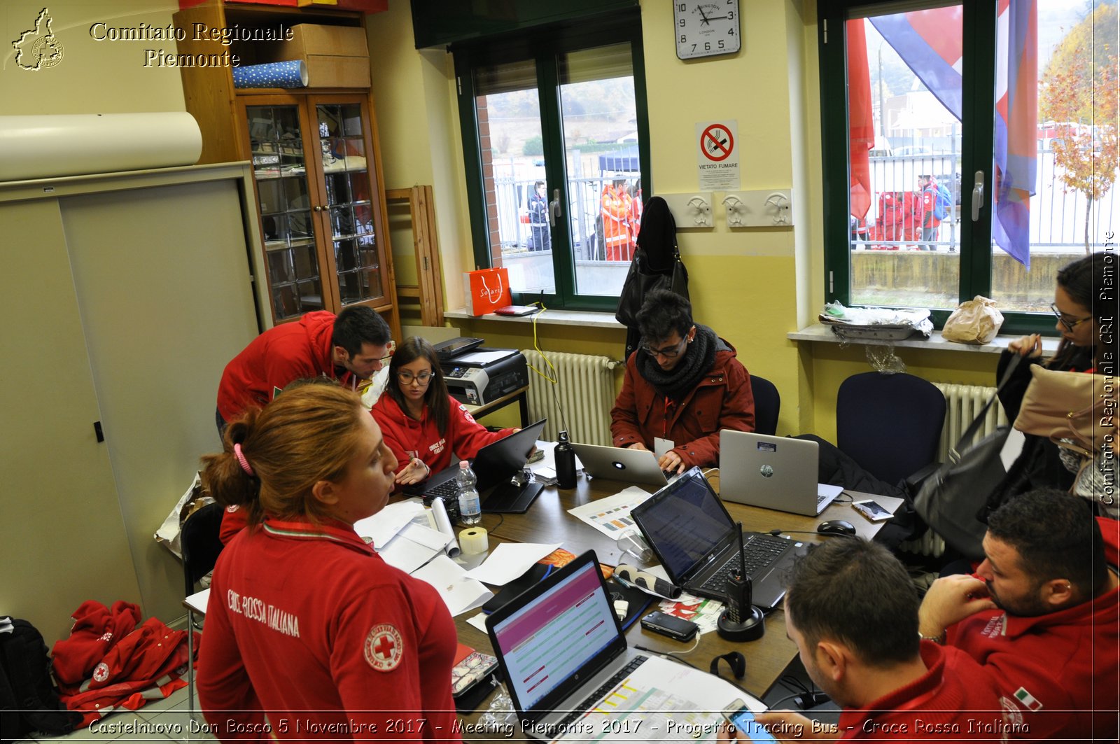 Castelniovo Don Bosco 5 Novembre 2017 - Meeting Piemonte 2017 - Progetto Tracing Bus - Croce Rossa Italiana- Comitato Regionale del Piemonte