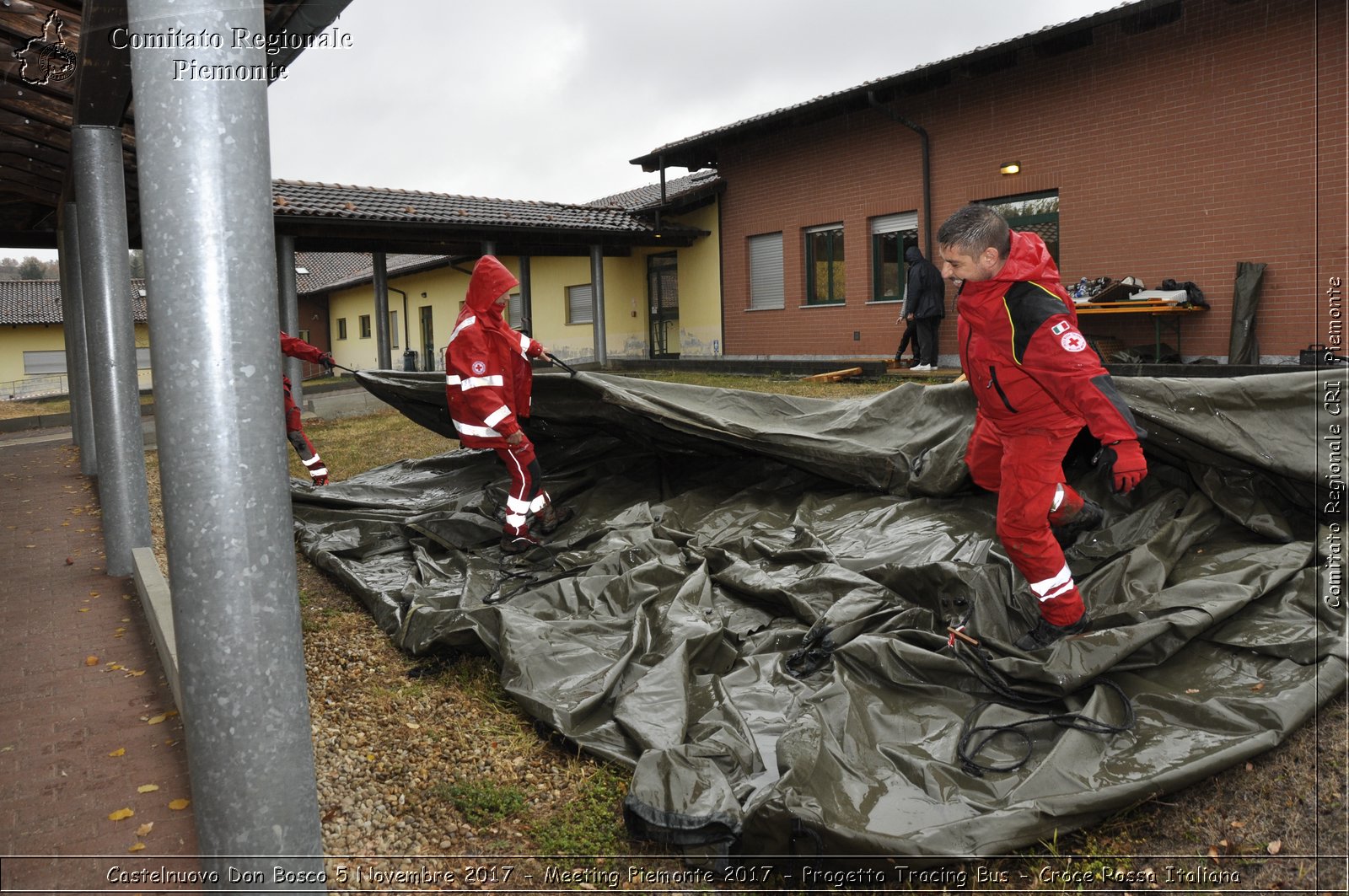 Castelniovo Don Bosco 5 Novembre 2017 - Meeting Piemonte 2017 - Progetto Tracing Bus - Croce Rossa Italiana- Comitato Regionale del Piemonte