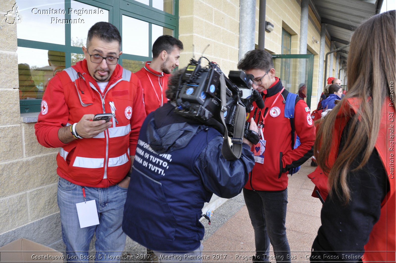 Castelniovo Don Bosco 5 Novembre 2017 - Meeting Piemonte 2017 - Progetto Tracing Bus - Croce Rossa Italiana- Comitato Regionale del Piemonte