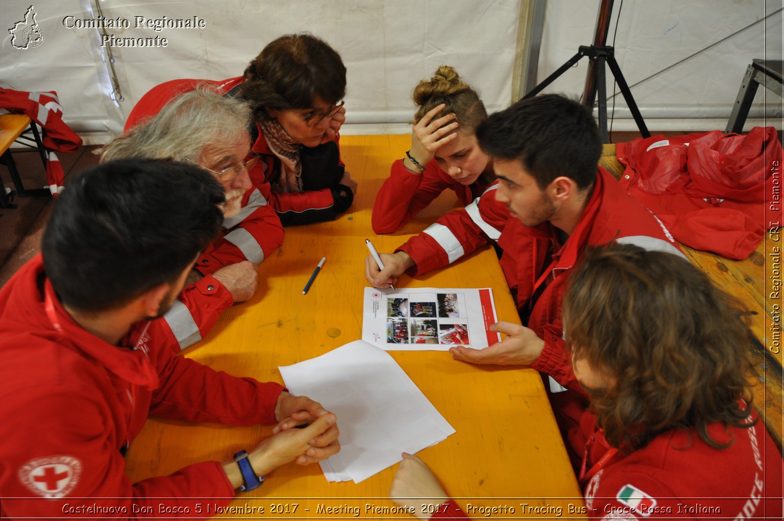 Castelniovo Don Bosco 5 Novembre 2017 - Meeting Piemonte 2017 - Progetto Tracing Bus - Croce Rossa Italiana- Comitato Regionale del Piemonte