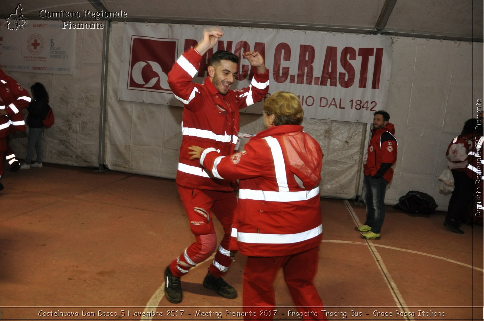 Castelniovo Don Bosco 5 Novembre 2017 - Meeting Piemonte 2017 - Progetto Tracing Bus - Croce Rossa Italiana- Comitato Regionale del Piemonte