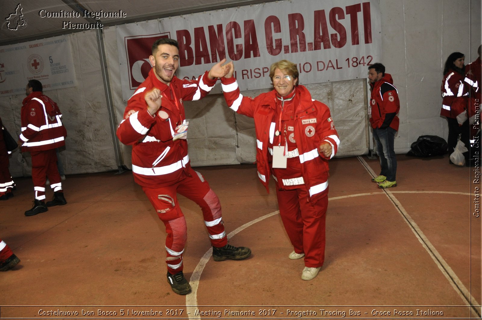 Castelniovo Don Bosco 5 Novembre 2017 - Meeting Piemonte 2017 - Progetto Tracing Bus - Croce Rossa Italiana- Comitato Regionale del Piemonte