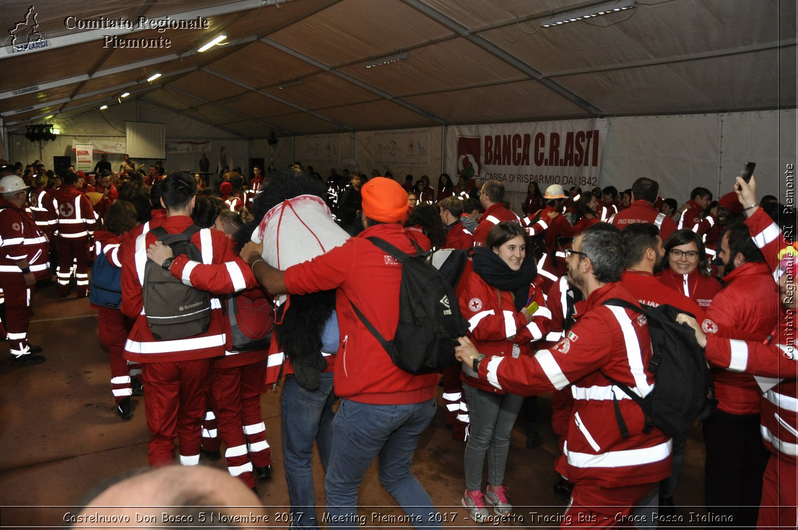 Castelniovo Don Bosco 5 Novembre 2017 - Meeting Piemonte 2017 - Progetto Tracing Bus - Croce Rossa Italiana- Comitato Regionale del Piemonte