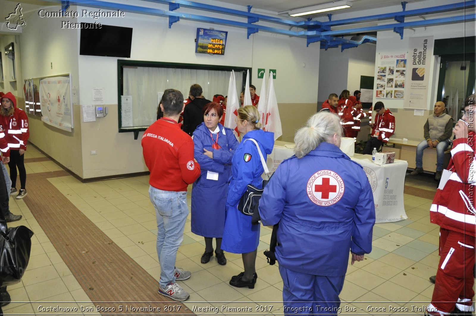 Castelniovo Don Bosco 5 Novembre 2017 - Meeting Piemonte 2017 - Progetto Tracing Bus - Croce Rossa Italiana- Comitato Regionale del Piemonte