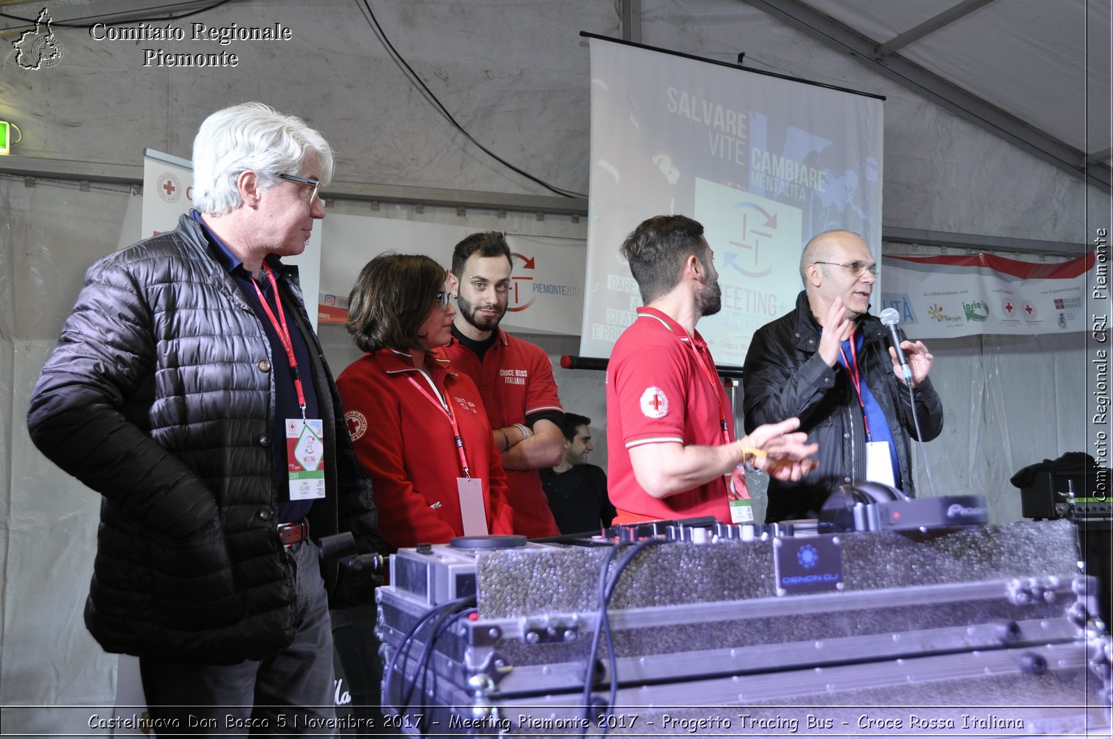 Castelniovo Don Bosco 5 Novembre 2017 - Meeting Piemonte 2017 - Progetto Tracing Bus - Croce Rossa Italiana- Comitato Regionale del Piemonte