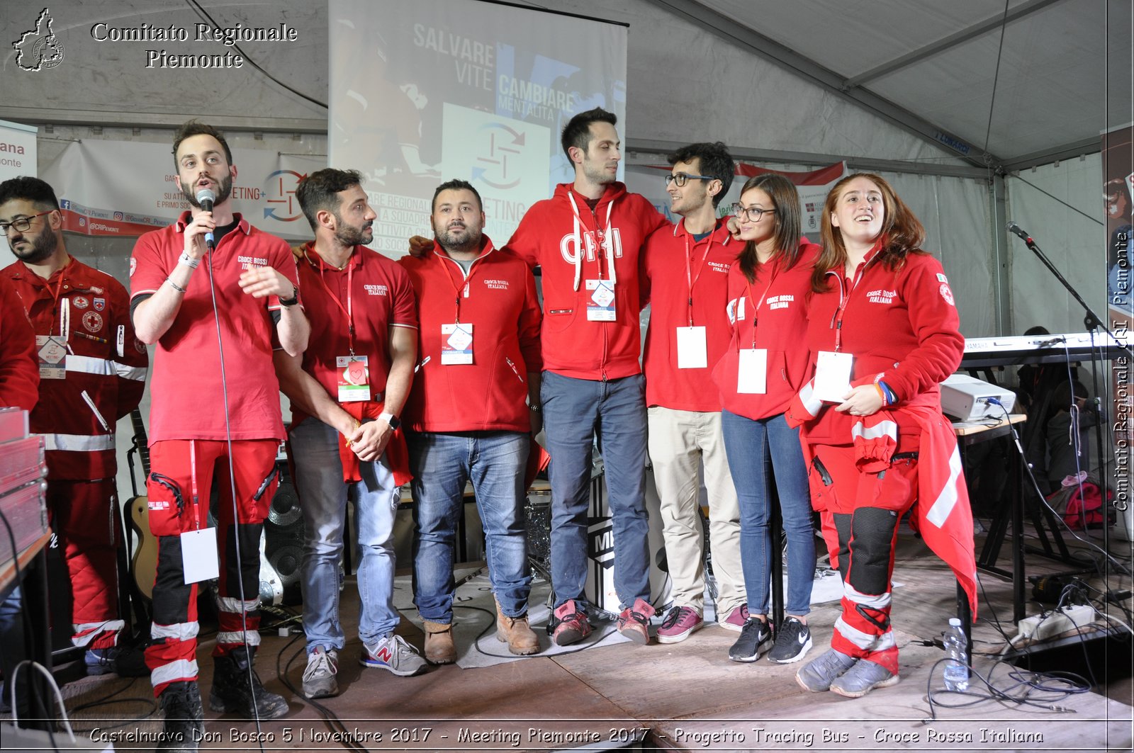 Castelniovo Don Bosco 5 Novembre 2017 - Meeting Piemonte 2017 - Progetto Tracing Bus - Croce Rossa Italiana- Comitato Regionale del Piemonte