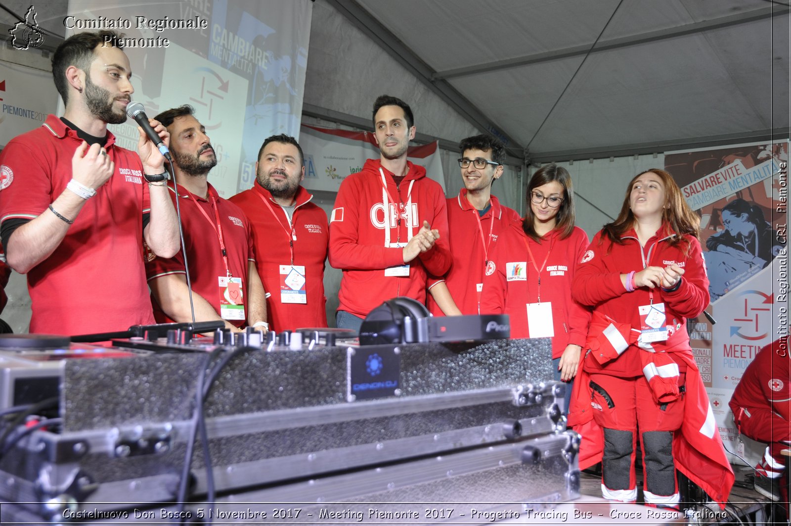 Castelniovo Don Bosco 5 Novembre 2017 - Meeting Piemonte 2017 - Progetto Tracing Bus - Croce Rossa Italiana- Comitato Regionale del Piemonte