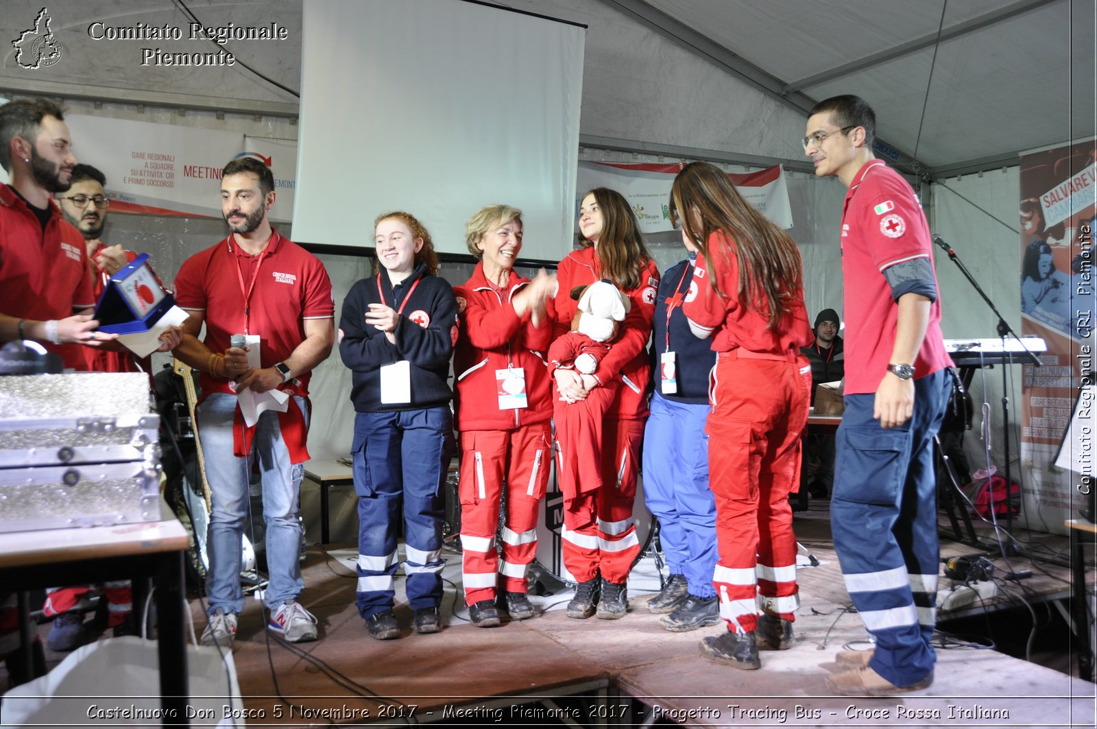 Castelniovo Don Bosco 5 Novembre 2017 - Meeting Piemonte 2017 - Progetto Tracing Bus - Croce Rossa Italiana- Comitato Regionale del Piemonte