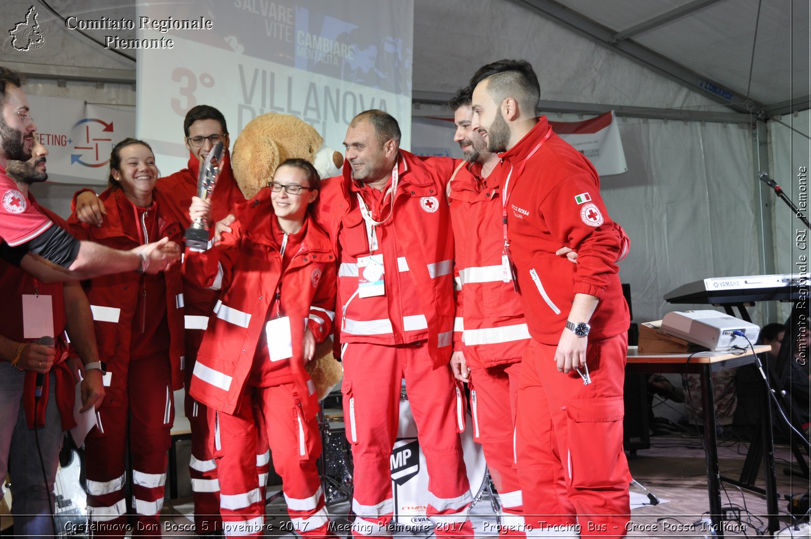 Castelniovo Don Bosco 5 Novembre 2017 - Meeting Piemonte 2017 - Progetto Tracing Bus - Croce Rossa Italiana- Comitato Regionale del Piemonte