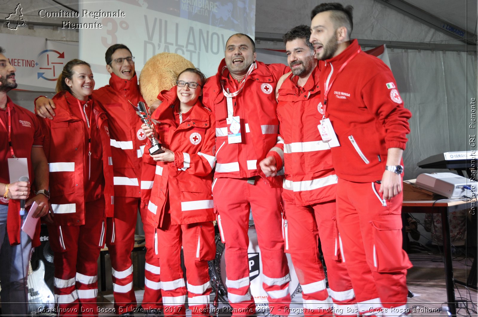 Castelniovo Don Bosco 5 Novembre 2017 - Meeting Piemonte 2017 - Progetto Tracing Bus - Croce Rossa Italiana- Comitato Regionale del Piemonte