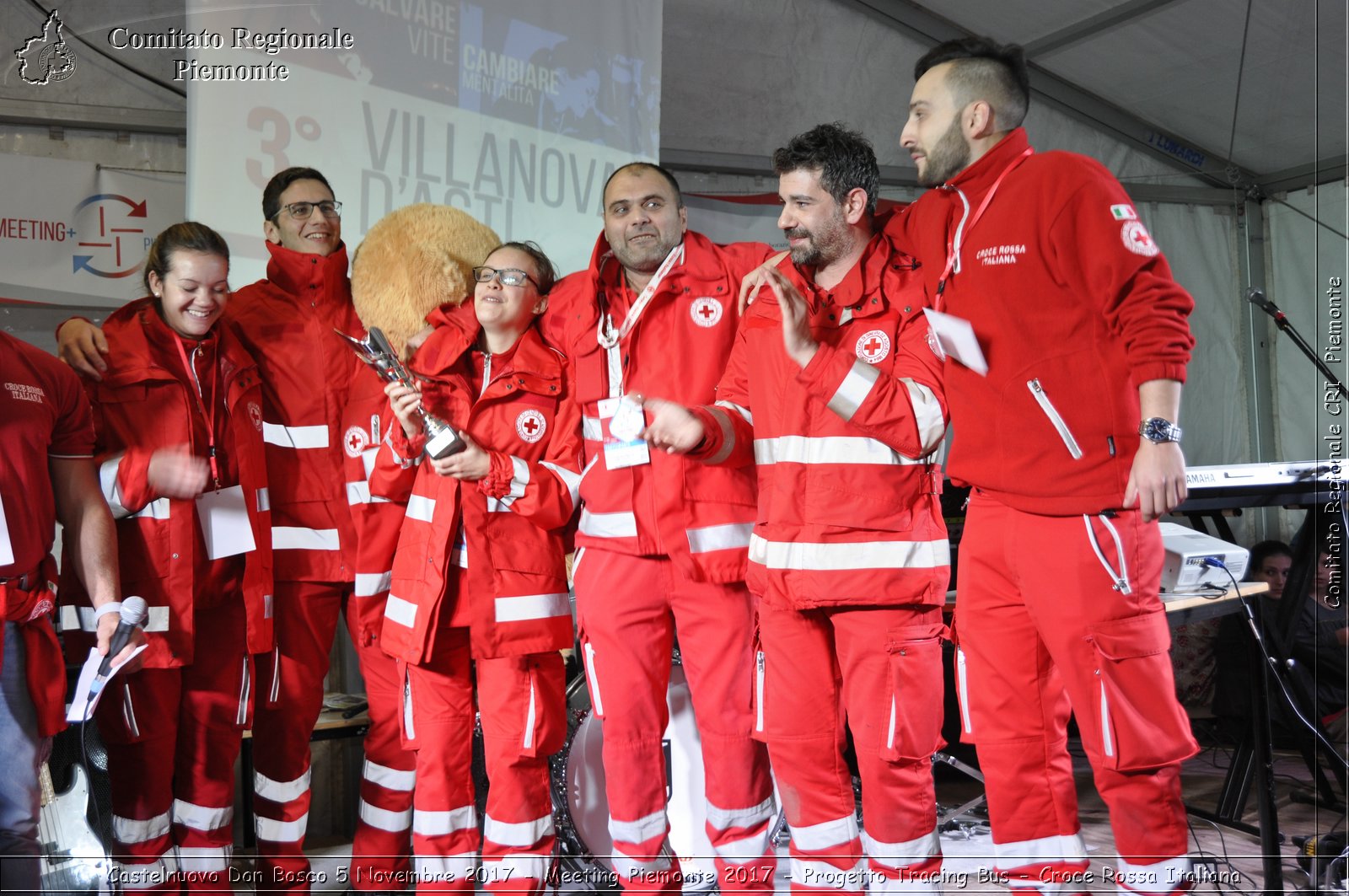 Castelniovo Don Bosco 5 Novembre 2017 - Meeting Piemonte 2017 - Progetto Tracing Bus - Croce Rossa Italiana- Comitato Regionale del Piemonte