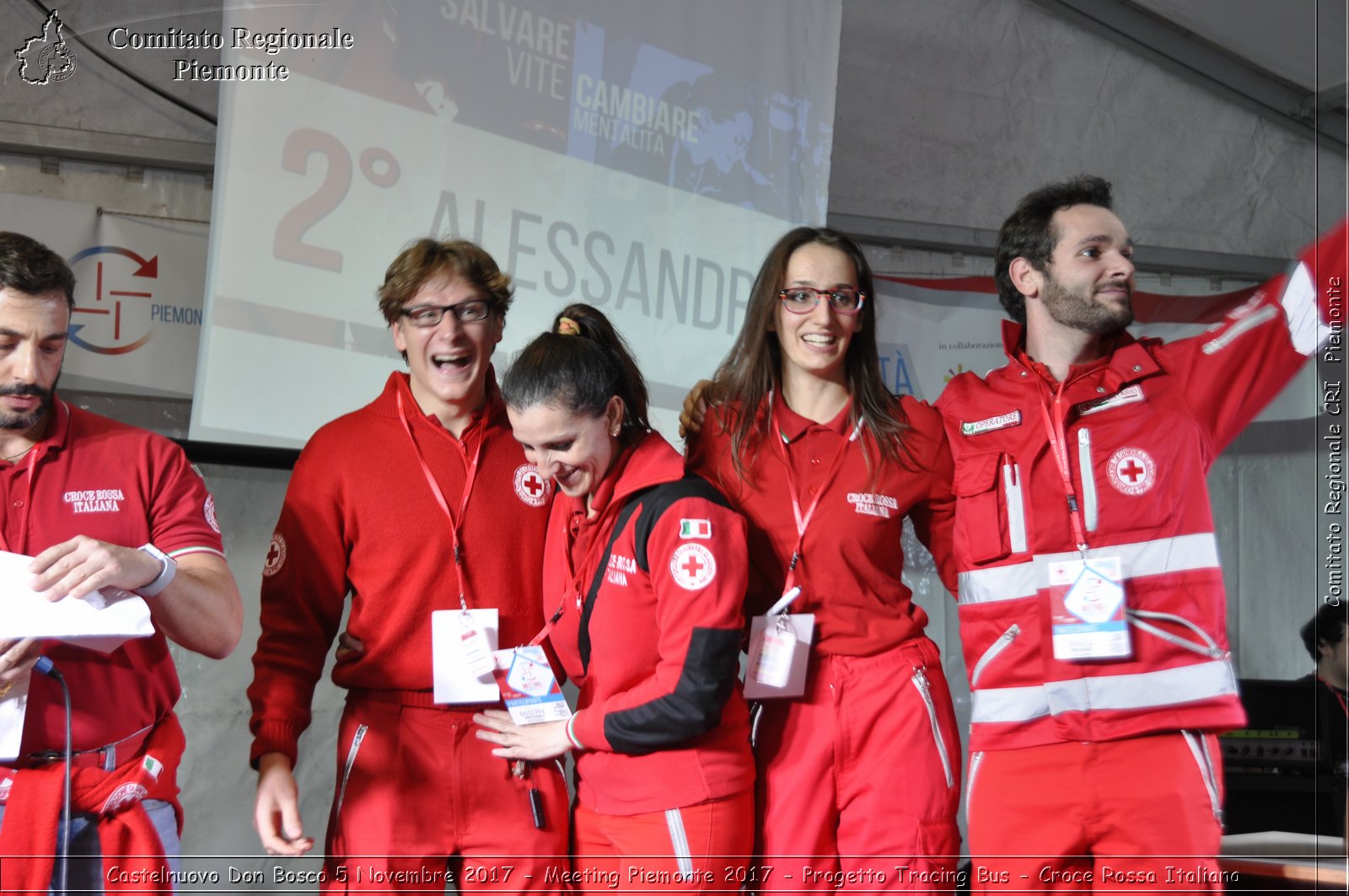 Castelniovo Don Bosco 5 Novembre 2017 - Meeting Piemonte 2017 - Progetto Tracing Bus - Croce Rossa Italiana- Comitato Regionale del Piemonte