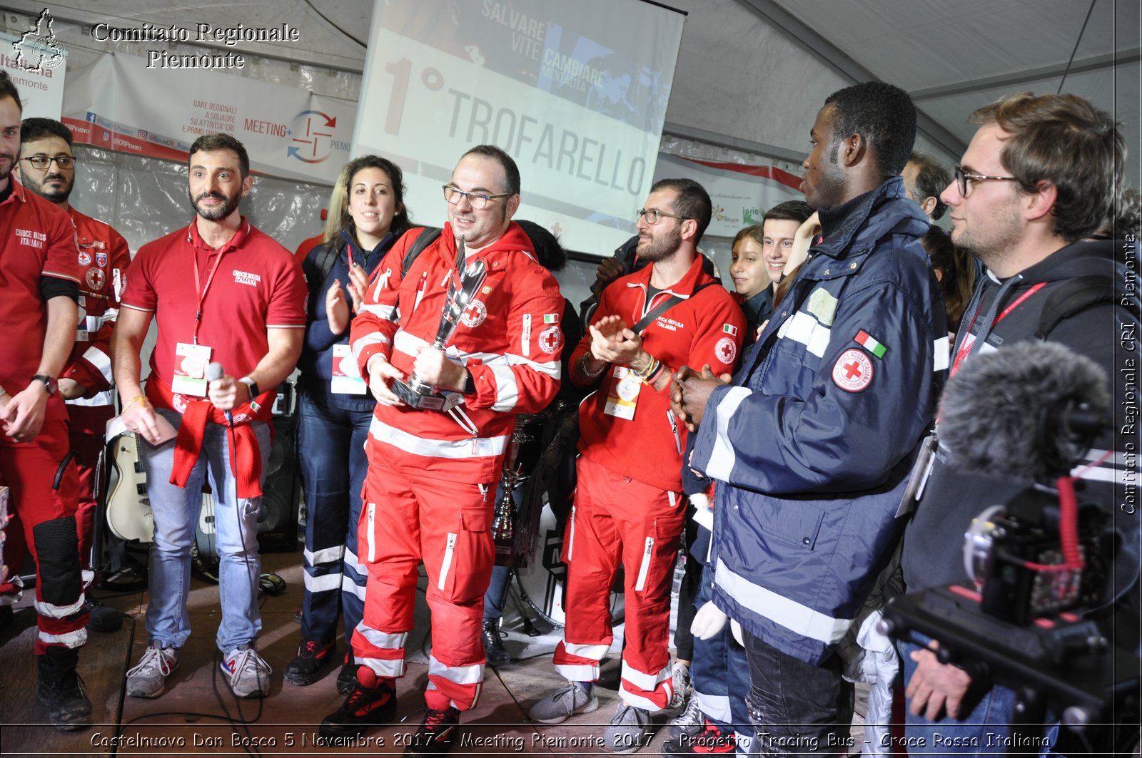 Castelniovo Don Bosco 5 Novembre 2017 - Meeting Piemonte 2017 - Progetto Tracing Bus - Croce Rossa Italiana- Comitato Regionale del Piemonte