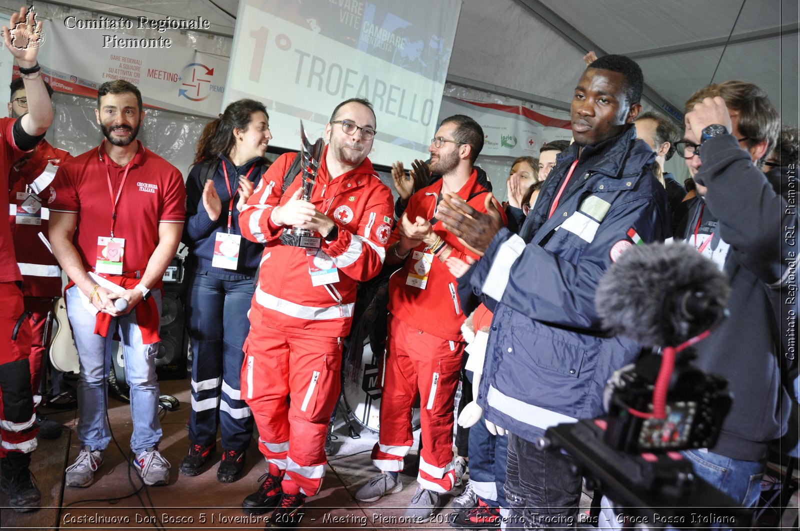 Castelniovo Don Bosco 5 Novembre 2017 - Meeting Piemonte 2017 - Progetto Tracing Bus - Croce Rossa Italiana- Comitato Regionale del Piemonte