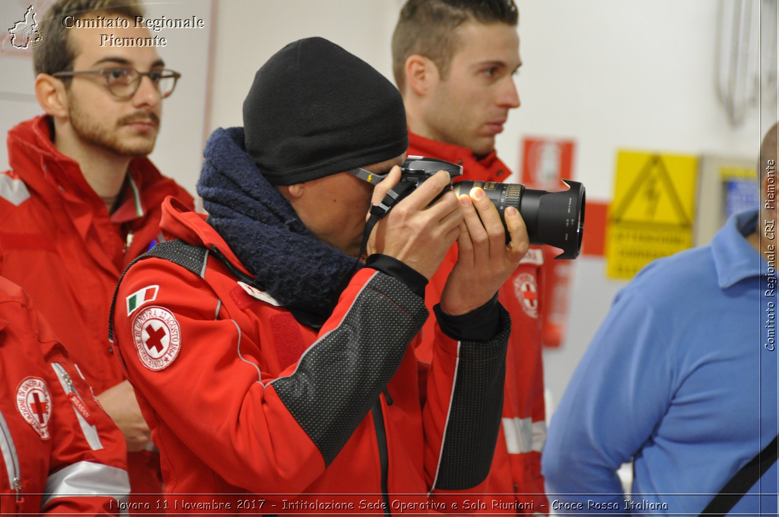 Novara 11 Novembre 2017 - Intitolazione Sede Operativa e Sala Riunioni - Croce Rossa Italiana- Comitato Regionale del Piemonte