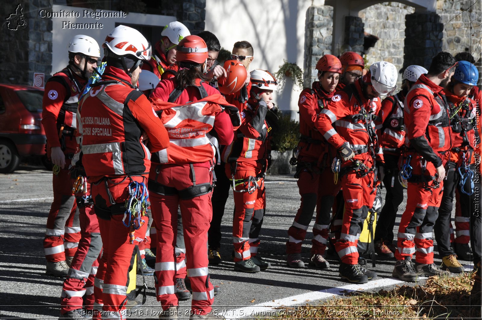 Bielmonte (BI) 18 Novembre 2017 - S.M.T.S. Autumn Camp 2017 - Croce Rossa Italiana- Comitato Regionale del Piemonte