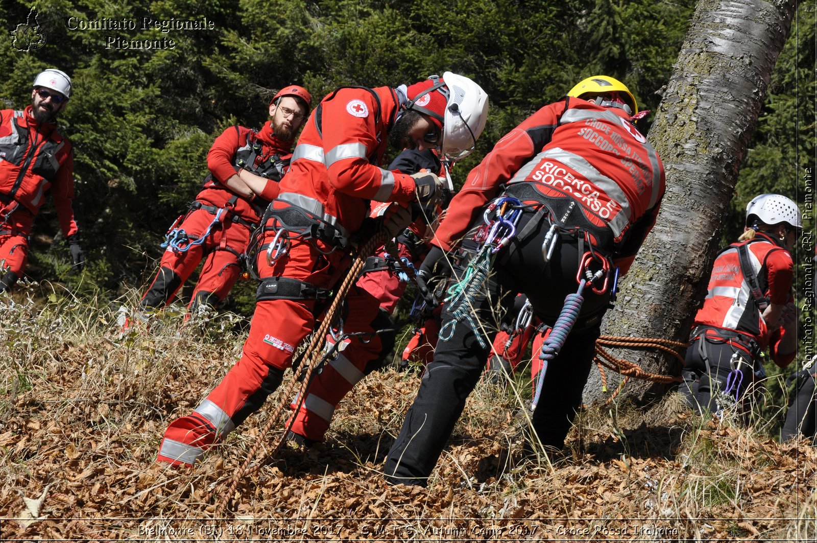 Bielmonte (BI) 18 Novembre 2017 - S.M.T.S. Autumn Camp 2017 - Croce Rossa Italiana- Comitato Regionale del Piemonte