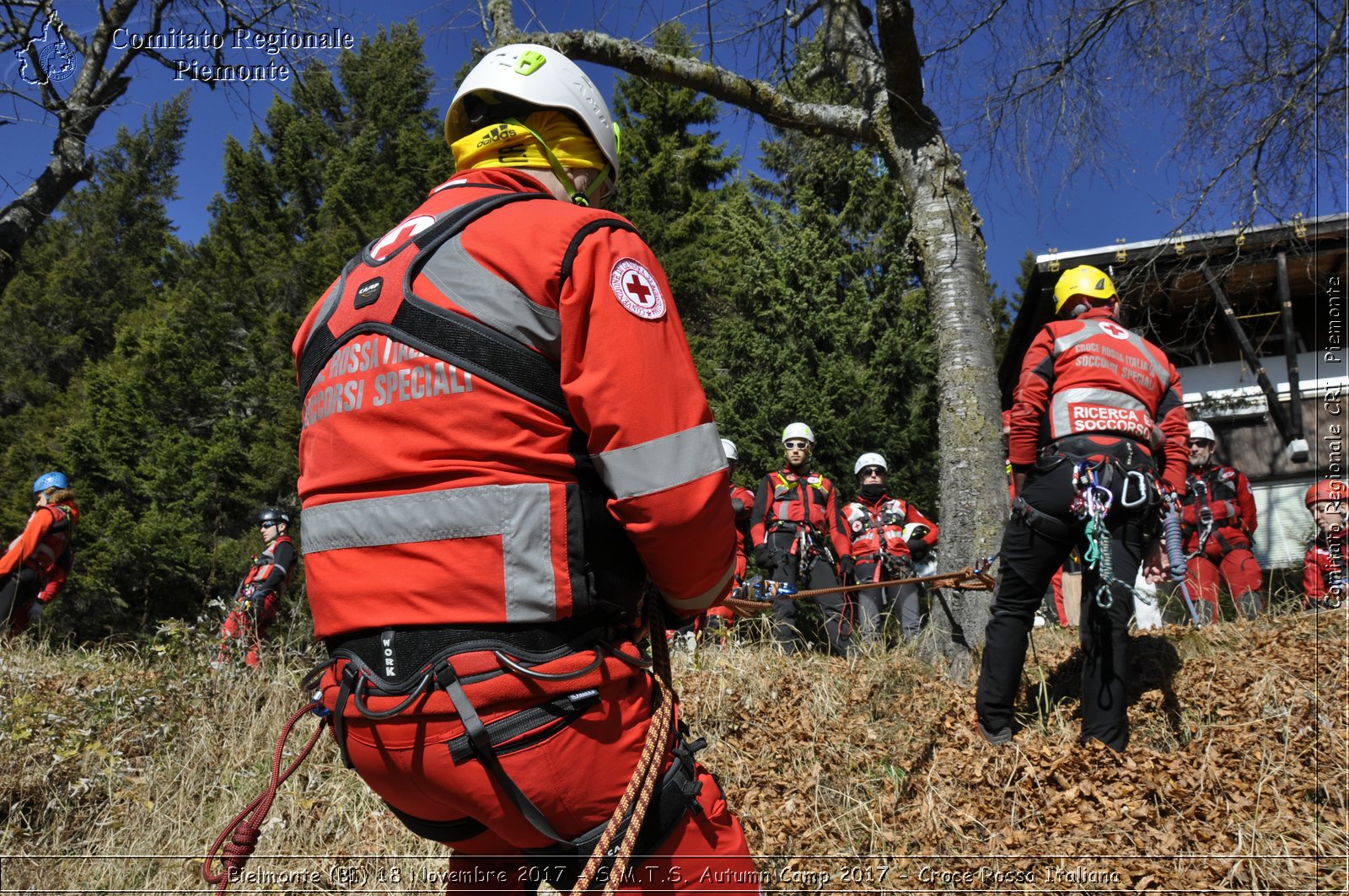 Bielmonte (BI) 18 Novembre 2017 - S.M.T.S. Autumn Camp 2017 - Croce Rossa Italiana- Comitato Regionale del Piemonte