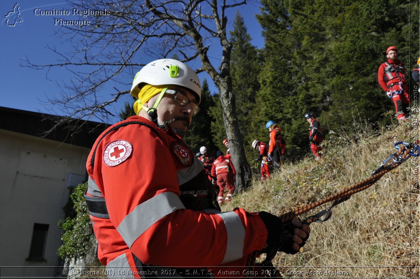 Bielmonte (BI) 18 Novembre 2017 - S.M.T.S. Autumn Camp 2017 - Croce Rossa Italiana- Comitato Regionale del Piemonte