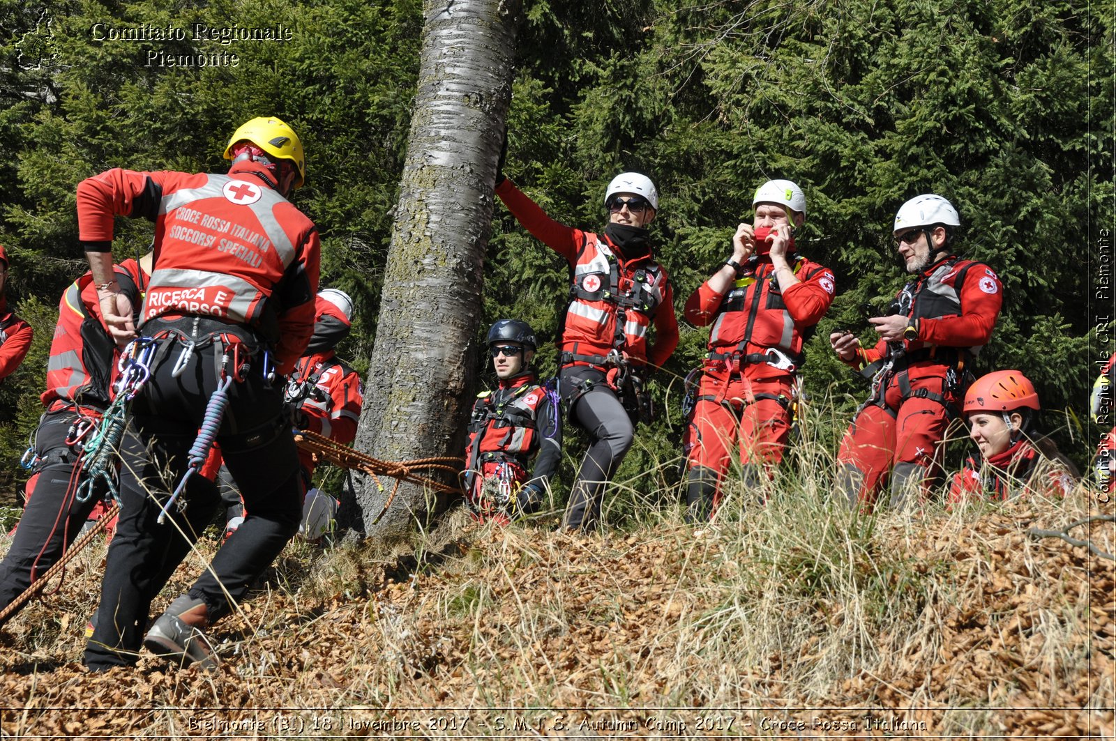 Bielmonte (BI) 18 Novembre 2017 - S.M.T.S. Autumn Camp 2017 - Croce Rossa Italiana- Comitato Regionale del Piemonte