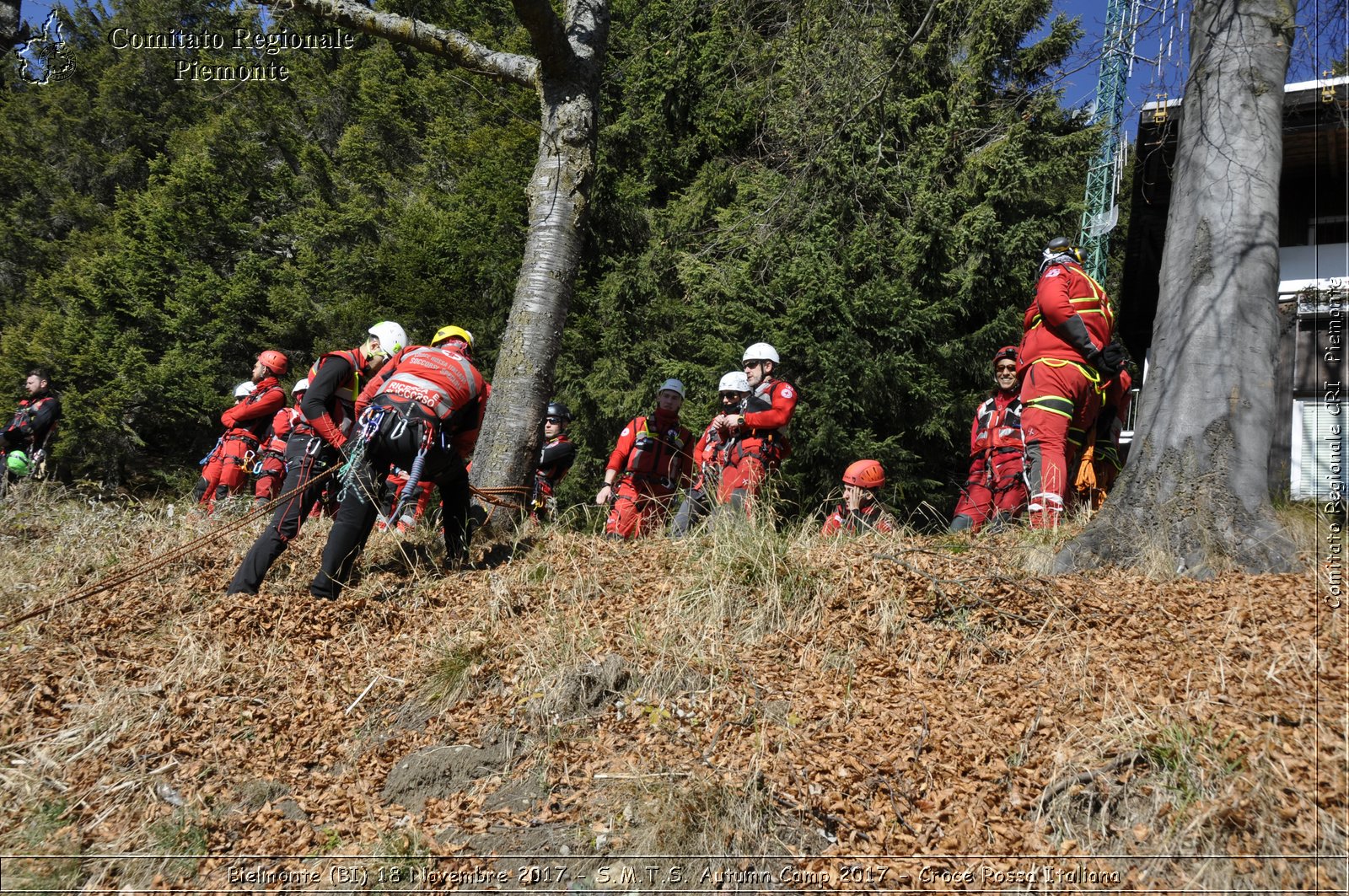 Bielmonte (BI) 18 Novembre 2017 - S.M.T.S. Autumn Camp 2017 - Croce Rossa Italiana- Comitato Regionale del Piemonte