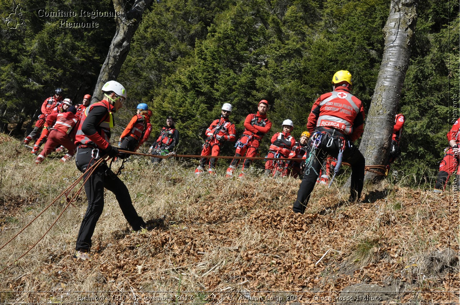 Bielmonte (BI) 18 Novembre 2017 - S.M.T.S. Autumn Camp 2017 - Croce Rossa Italiana- Comitato Regionale del Piemonte