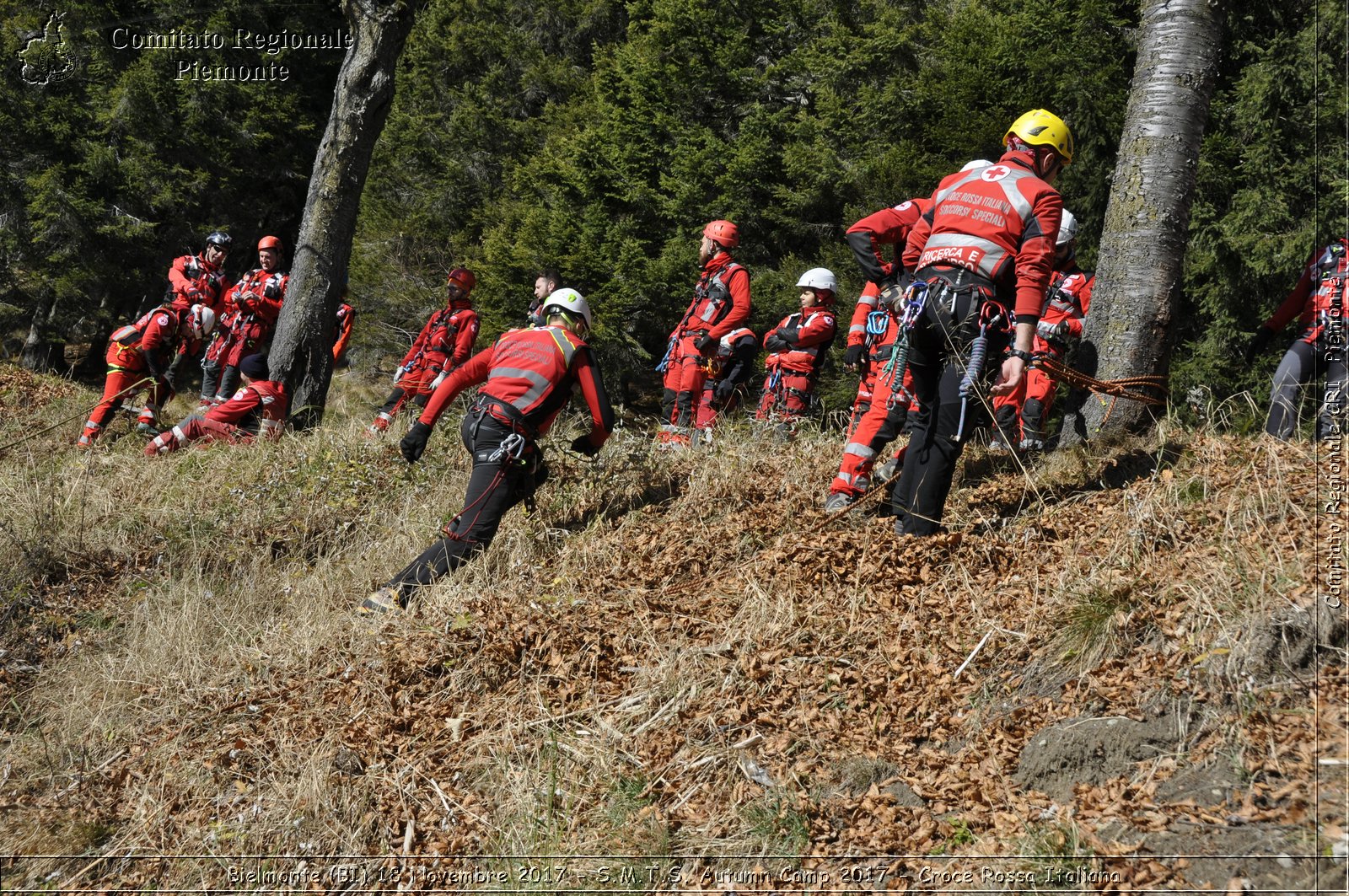 Bielmonte (BI) 18 Novembre 2017 - S.M.T.S. Autumn Camp 2017 - Croce Rossa Italiana- Comitato Regionale del Piemonte